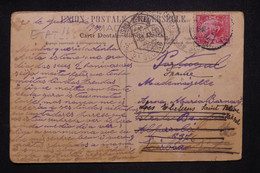 BRÉSIL - Carte Postale De Madeira En 1909 Pour Lisbonne Et Redirigé Vers La France - L 127077 - Cartas