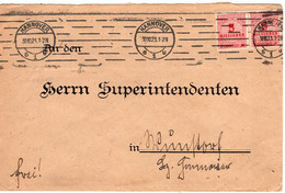 53196 - Deutsches Reich - 1923 - 2@5MioM A Bf HANNOVER -> Wunstorf - Cartas & Documentos