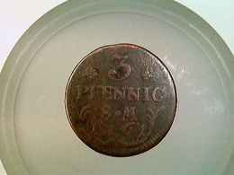 Münze, 3 Pfennig, 1761, S.M., Bistum Mainz - Numismatik