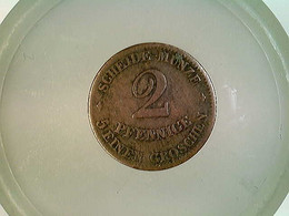 Münze, 2 Pfennige, 1856 F, 5 Einen Groschen, Herzogthum Sachsen Coburg Gotha - Numismática