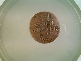 Münze, 1/24 Thaler, 1821, 24 Einen Thaler, S.M., Sachsen Weimar Eisenach 1821-1826 - Numismática