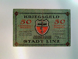 Notgeld, Stadt Linz, 50 Pfennig, 1919 - Unclassified