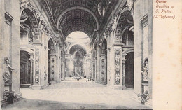 CPA - ITALIA - ROMA - Basilica S. Pietro - L'interno - San Pietro