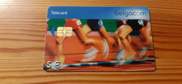 Phonecard Belgium - Sport, Athletics, Running - Con Chip