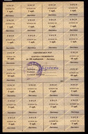UKRAINE RUBLE CONTROL CUPON DNEPROPETROVSK 100 KARBOVANTSIV NOVEMBER (1991) Fine - Ukraine