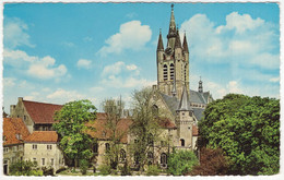 Delft - Prinsenhof Met Oude Kerk - (Nederland / Zuid-Holland) - Breukelen