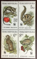 Czech Republic 1996 WWF Rodents Animals MNH - Knaagdieren