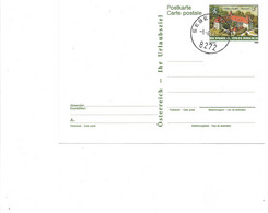 2162f: Österreich 1989: Postkarte ANK 394, Schloss Spielfeld, FDC- Stempel 8272 Sebersdorf (ANK 14.- €) - Leibnitz