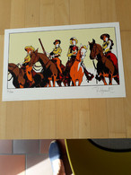 BONHOMME  -  Ex-libris "Wanted Lucky Luke" - Illustratori A - C