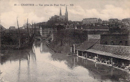 CPA - 28 - CHARTRES - Vue Prise Du Pont Neuf - Rivière - Chartres