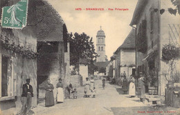 CPA FRANCE 38 "Brangues, Rue Principale" - Brangues