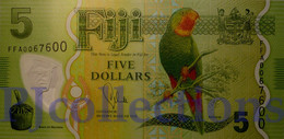 FIJI 5 DOLLARS 2013 PICK 115a POLYMER UNC - Fiji