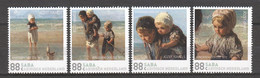 Caribbean Netherlands (Saba) - MNH Set PAINTING JOZEF ISRAELS - CHILDREN OF THE SEA - Other