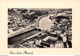 [53] CHÂTEAU-GONTIER - VUE AÉRIENNE - HÔPITAL ST-JULIEN - LA VALLÉE DE LA MAYENNE - CPSM GF 1956 ♦♦♦ - Chateau Gontier