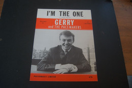 GERRY AND THE PACEMAKERS I'MTHE ONE RARE PARTITION UK COPYRIGHT 1964 - Andere