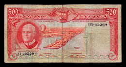 Angola 500 Escudos Americo Tomás 1970 Pick 97 2EJU BC- G - Angola