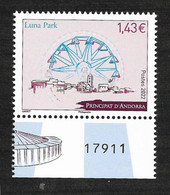 Andorre 2022 - Luna Park ** - Unused Stamps
