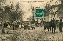 Brioux Sur Boutonne * La Foire Du 20 Novembre * Marché Aux Chevaux ânes * Industrie Mulassière - Brioux Sur Boutonne