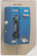 UZBEKISTAN - Blue Phone (Thin "URMET PATENT") , Uzbekistan Telecom, 50 U , Used - Uzbekistan