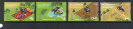 HONG KONG  - 2005 - OLYMPICS /EQUESTRIAN SPORTS SET OF 4 + SOUVENIR SHEET  MINT NEVER HINGED - Unused Stamps