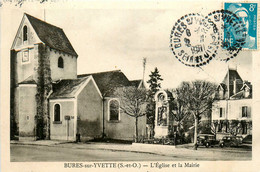 Bures Sur Yvette * Place De L'église Et La Mairie - Bures Sur Yvette