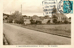 St Cyr Sous Dourdan * Route Et Vue D'ensemble Du Village - Sonstige & Ohne Zuordnung