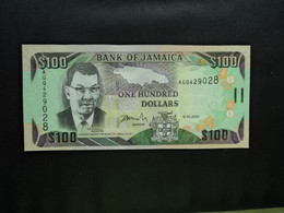 JAMAÏQUE * : 100 DOLLARS   15.1.2007   P 84c   NEUF - Jamaique