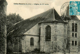 Chilly Mazarin * Vue Sur L'église Du Village - Chilly Mazarin
