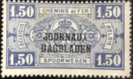 België - Belgique - C10/39 - MH - 1931 - Michel 30 - Rijkswapen In Ovaal Met Opdruk - Journaux [JO]