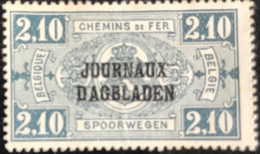 België - Belgique - C10/39 - MH - 1931 - Michel 32 - Rijkswapen In Ovaal Met Opdruk - Periódicos [JO]