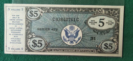 STATI UNITI 5 Dollars Serie 472 COPY - 1948-1951 - Serie 472