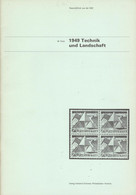 Schweiz, 1949 Technick Und Landschaft, Separatdruck Aus Der SBZ, W.Frick A4, 44 Seiten, 170gr. - Other & Unclassified