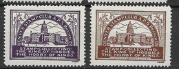 Canada Mnh** From The 20ths Denver Stamp Club - Vignettes Locales Et Privées