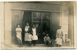 LA RICHE, Sainte Anne - Carte Photo De La Charcuterie CREPIN - La Riche