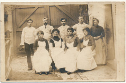 LA RICHE, Sainte Anne - Carte Photo  - Charcuterie CREPIN, Vue Intérieure - La Riche