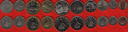 Zimbabwe Set Of 10 Coins: 1 Cent - 25 Dollars 1980-2003 - Zimbabwe