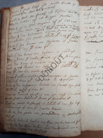 Cijnsboek Tongeren - 1721 - Familie Beckers   (S219) - Antiguos