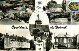 Bornel * Souvenir Du Village * Cpa 5 Vues - Andere & Zonder Classificatie