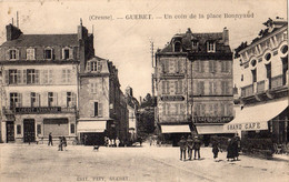 GUERET UN COIN DE LA PLACE BONNYAUD - Guéret