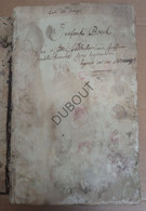 Cijnsboek Tongeren - 1693 - Familie Jaddoulle - Hamonts   (S218) - Oud