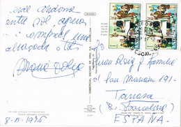 45971. Postal LES ESCALDES (Andorra) 1976. Vistas Varias De Andorra - Cartas