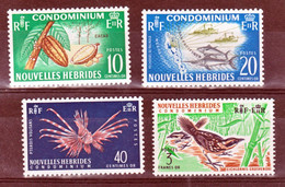 Nouvelles Hébrides 215/218 Neuf Avec Trace De Charnière* TB MNH Cote 30 - Unused Stamps