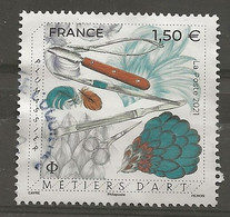 Année 2021 Métiers D''Art Cachet Rond - Used Stamps