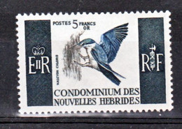 Nouvelles Hébrides 255 Alcyon Neuf Avec Trace De Charnière* TB MNH Cote 33 - Unused Stamps