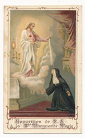 Image Pieuse Apparition De La Bienheureuse Soeur Marguerite Marie - Images Religieuses