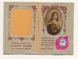 Image Pieuse Relique De SAINTE THERESE DE L'ENFANT JESUS - Andachtsbilder