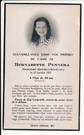 Faire Part De Décès Bernadette Pennera Sarrebourg (57) Memento Mori - Andachtsbilder