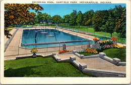 Indiana Indianapolis Garfield Park Swimming Pool 1937 - Indianapolis