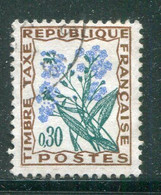 FRANCE- Taxe Y&T N°99- Oblitéré - 1960-.... Gebraucht
