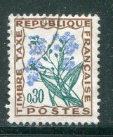 FRANCE- Taxe Y&T N°99- Oblitéré - 1960-.... Used